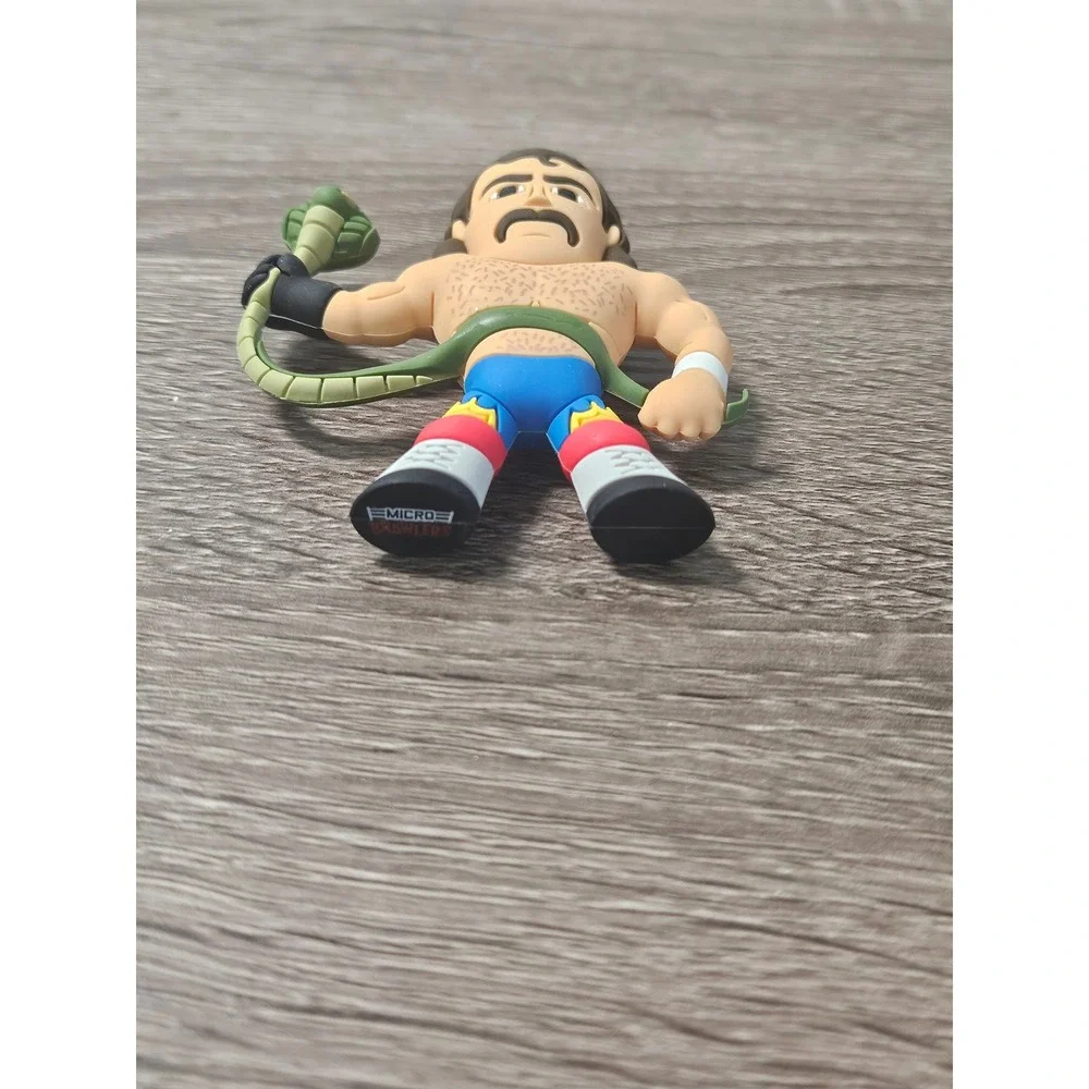 Jake The Snake Roberts Micro Brawlers Wrestling Figure Pro Wrestling Tees 3